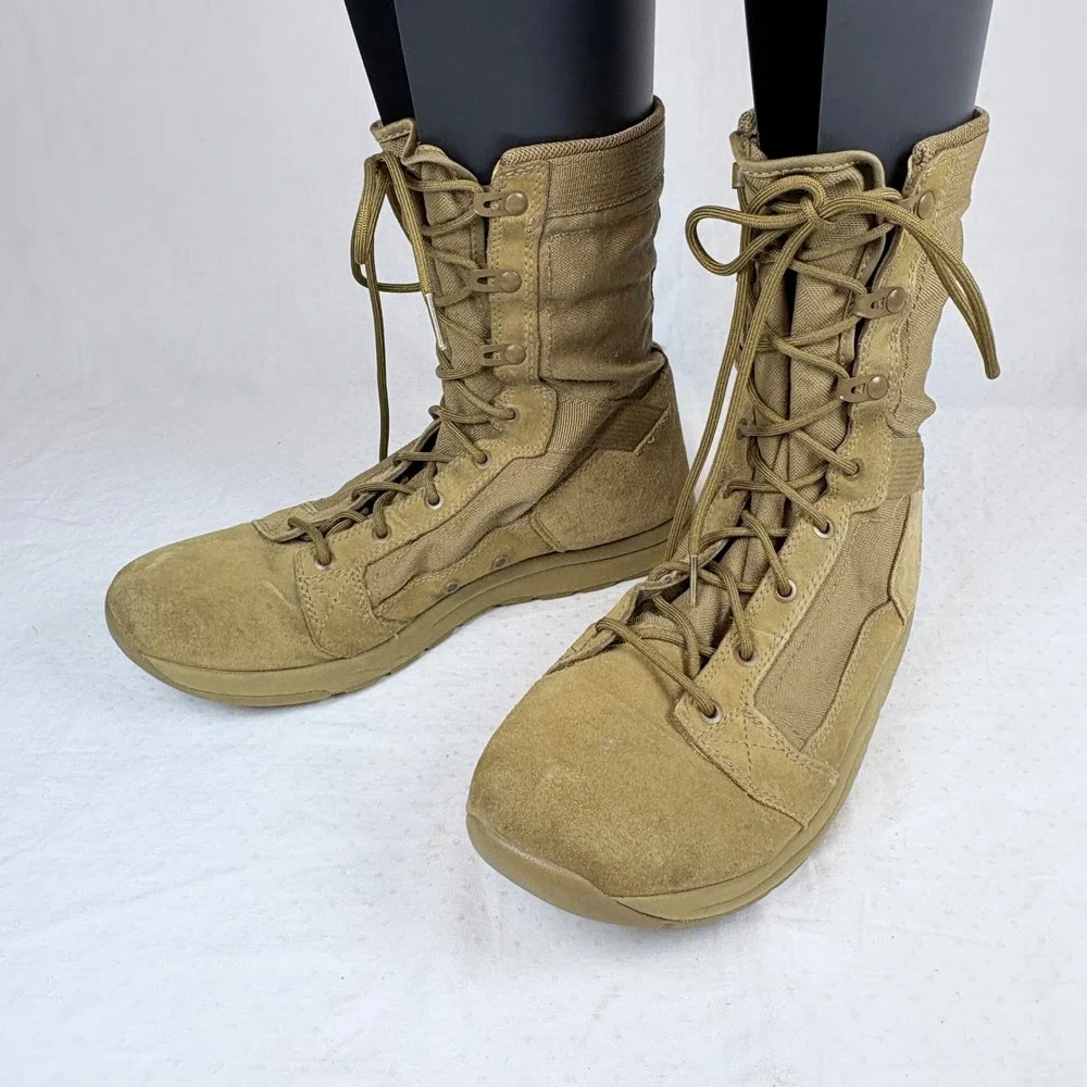 Danner Tachyon 8 Coyote Mens Tactical Military Boots 50136 Tan Sz 11.5 D Grunge
